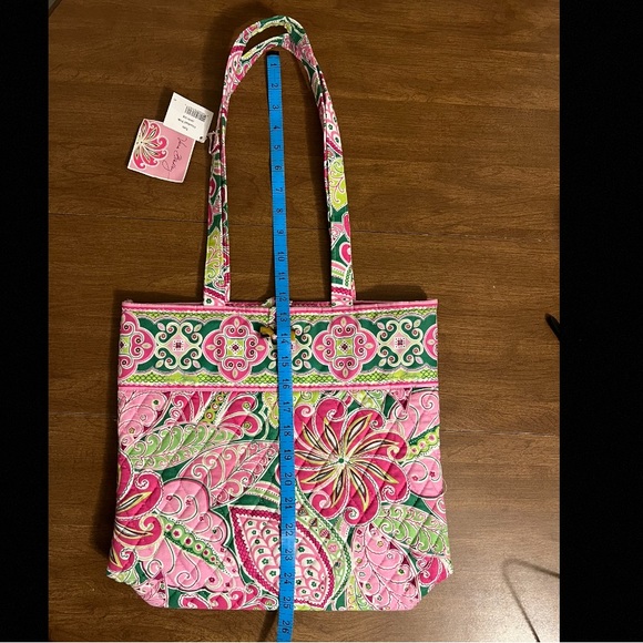 Vera Bradley pinwheel pink tote - Picture 6 of 8
